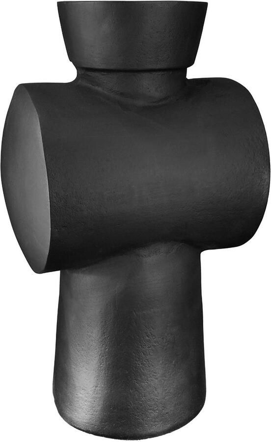 Casablanca by Gilde Siervaas Vaas Train hoogte ca. 32 cm van aluminium niet waterdicht Vaasopening ca. 9 cm alleen voor decoratieve doeleinden geschikt (1 stuk) - Foto 2