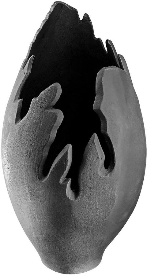 Casablanca by Gilde Siervaas Vulkano Flame van aluminium niet waterdicht met vilten glijders alleen voor decoratieve doeleinden geschikt (1 stuk) - Foto 2