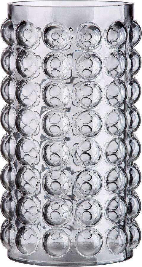 Casablanca by Gilde Tafelvaas Smoky hoogte ca. 28 cm decoratieve vaas van glas bloemenvaas (1 stuk) - Foto 2