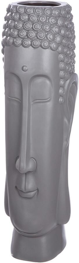 Casablanca by Gilde Vloervaas Bodenvase "Buddha" grijs (1 stuk)