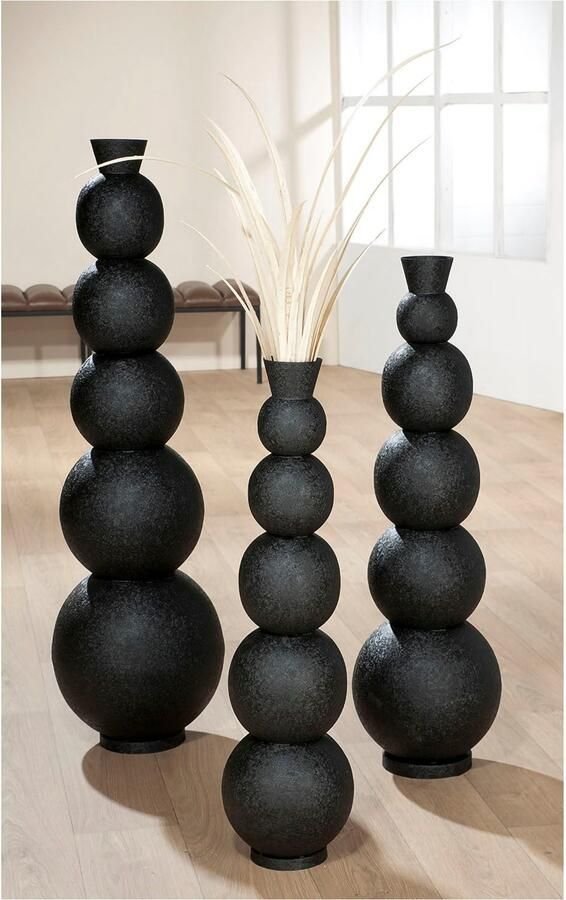 Casablanca by Gilde Vloervaas Bodenvase "Rotonda" (1 stuk) - Foto 2