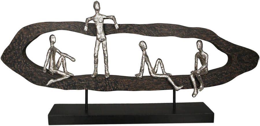 Casablanca by Gilde Decoratief figuur Sculptuur 'hang out' (1 stuk)