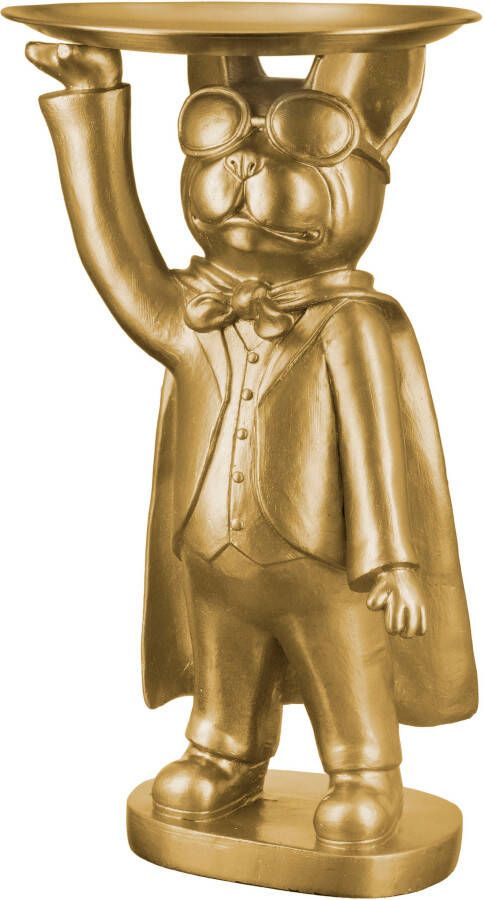 Casablanca by Gilde Dierfiguur Hond Hero Dog met dienblad staand (1 stuk) - Foto 5