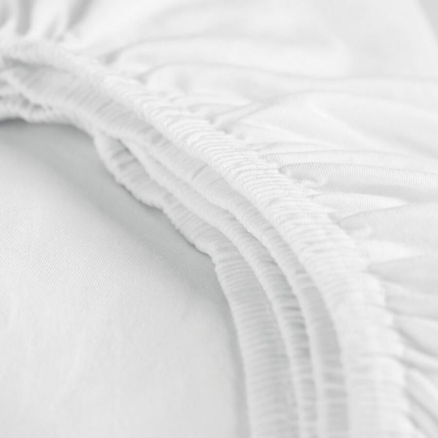 Cinderella Hoeslaken Dubbel-jersey Kreuk- en knoopvrij tot 35 cm hoogte - Foto 2