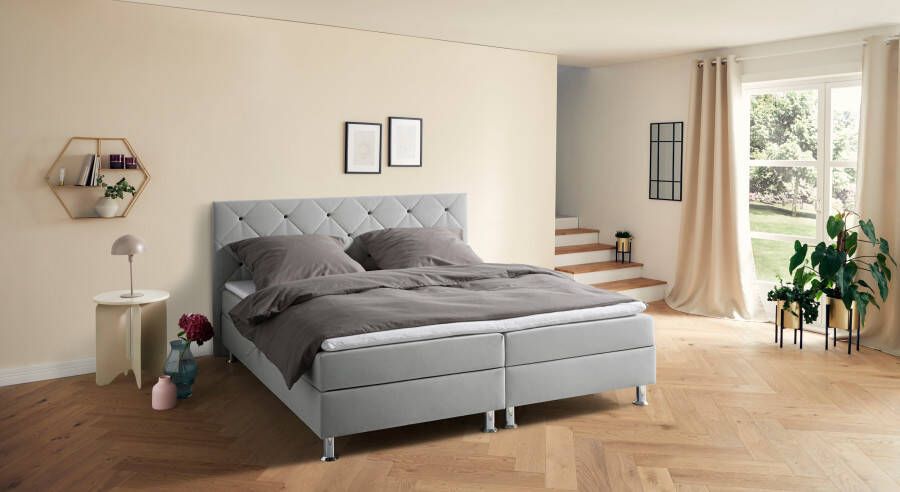 COLLECTION AB Boxspring Sarina Inclusief topmatras naar keuze met bedkist in H2 H3 en H4 - Foto 11