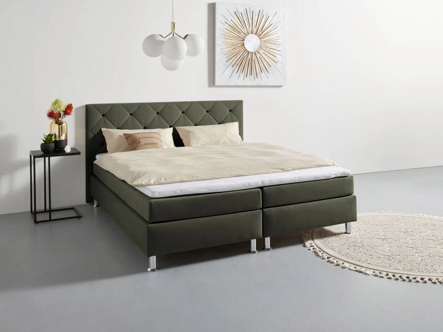 COLLECTION AB Boxspring Sarina Inclusief topmatras naar keuze met bedkist in H2 H3 en H4 - Foto 12