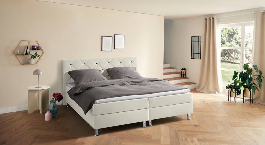 COLLECTION AB Boxspring Sarina Inclusief topmatras naar keuze met bedkist in H2 H3 en H4 - Foto 9