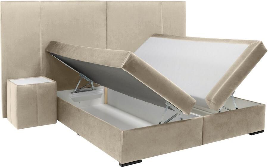 COLLECTION AB Boxspring 30 jaar jubileum model BIG incl. topmatras & bedkist naar keuze h2 h3 h4 - Foto 4