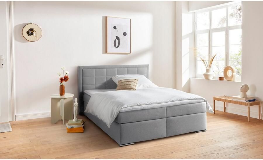 COLLECTION AB Boxspring Athena OTTOs Choice Topseller optioneel met bedkist inclusief topper bij uitvoering met matras in hardheden h2 h3 h4 - Foto 12