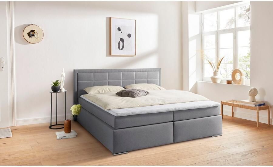 COLLECTION AB Boxspring Athena OTTOs Choice Topseller optioneel met bedkist inclusief topper bij uitvoering met matras in hardheden h2 h3 h4 - Foto 9