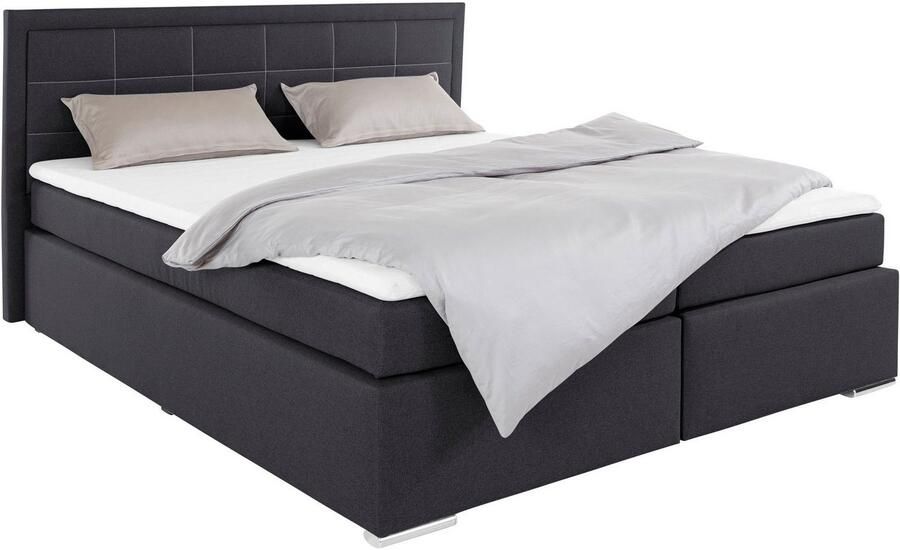COLLECTION AB Boxspring Athena OTTOs Choice Topseller optioneel met bedkist inclusief topper bij uitvoering met matras in hardheden h2 h3 h4