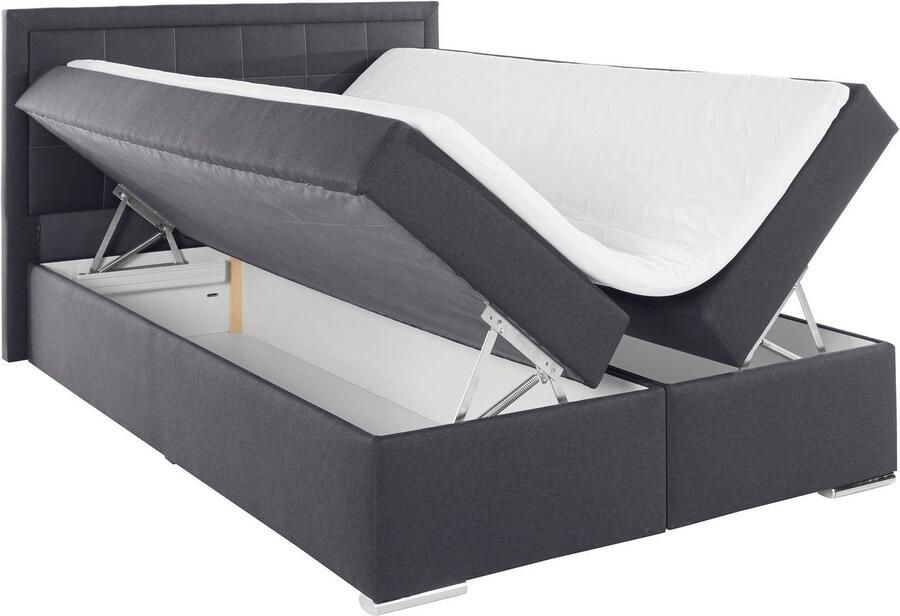COLLECTION AB Boxspring Athena OTTOs Choice Topseller optioneel met bedkist inclusief topper bij uitvoering met matras in hardheden h2 h3 h4 - Foto 8