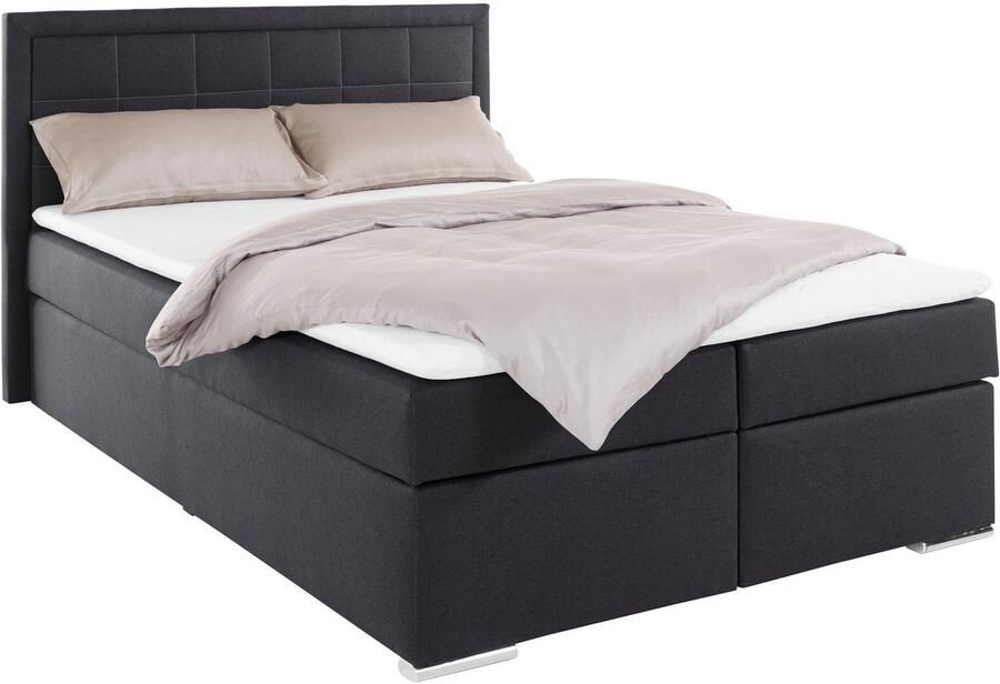 COLLECTION AB Boxspring Athena OTTOs Choice Topseller optioneel met bedkist inclusief topper bij uitvoering met matras in hardheden h2 h3 h4