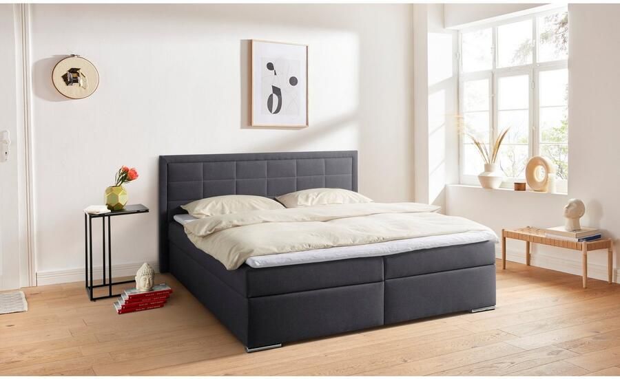 COLLECTION AB Boxspring Athena OTTOs Choice Topseller optioneel met bedkist inclusief topper bij uitvoering met matras in hardheden h2 h3 h4 - Foto 9