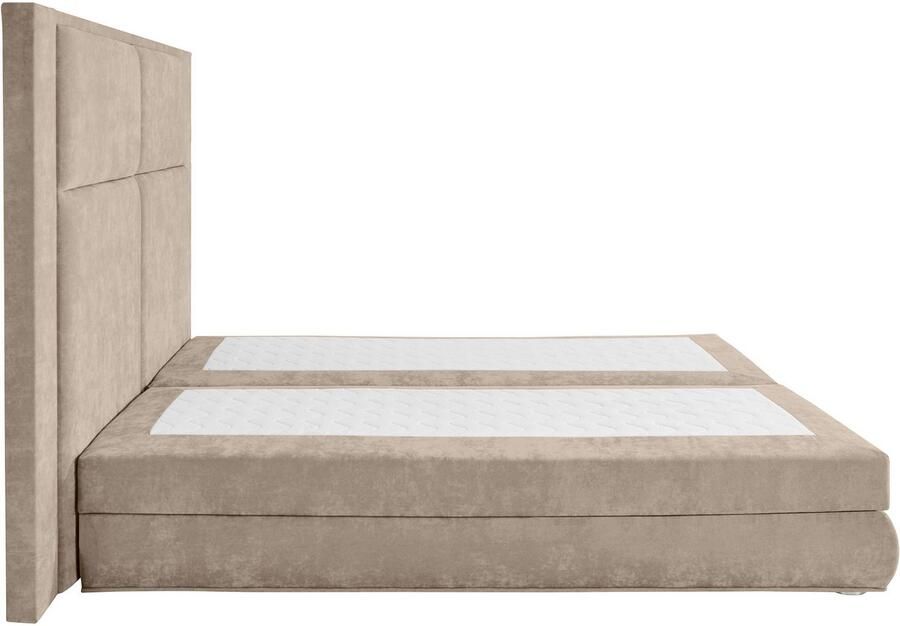 COLLECTION AB Boxspring Copenhagen inclusief bedkist topmatras naar keuze met ledverlichting - Foto 10