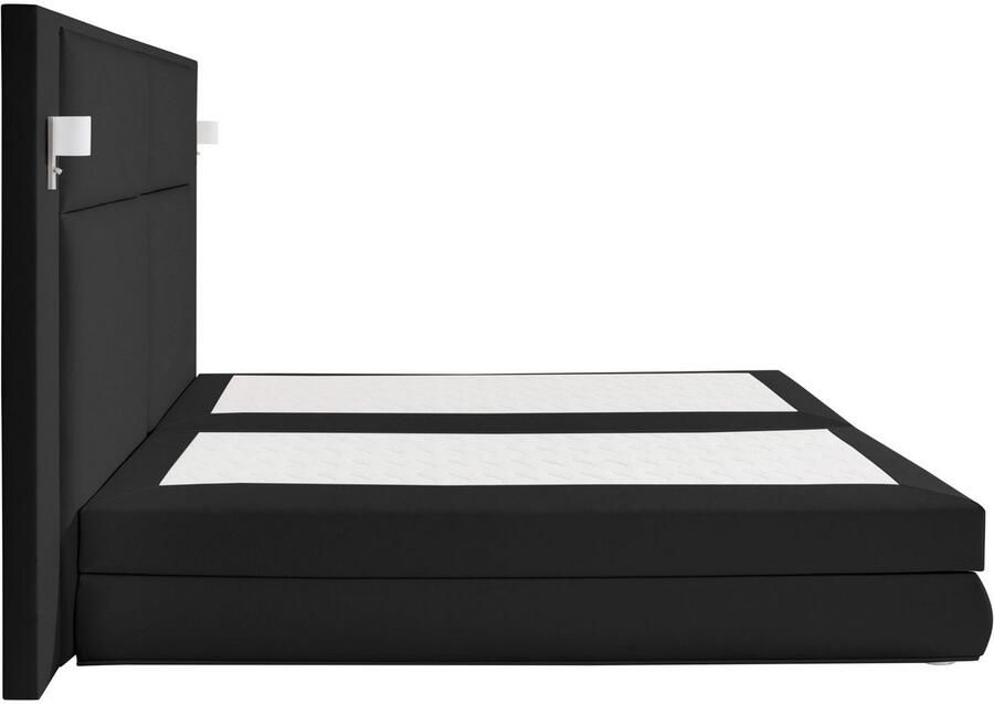 COLLECTION AB Boxspring Copenhagen inclusief bedkist topmatras naar keuze met ledverlichting - Foto 10