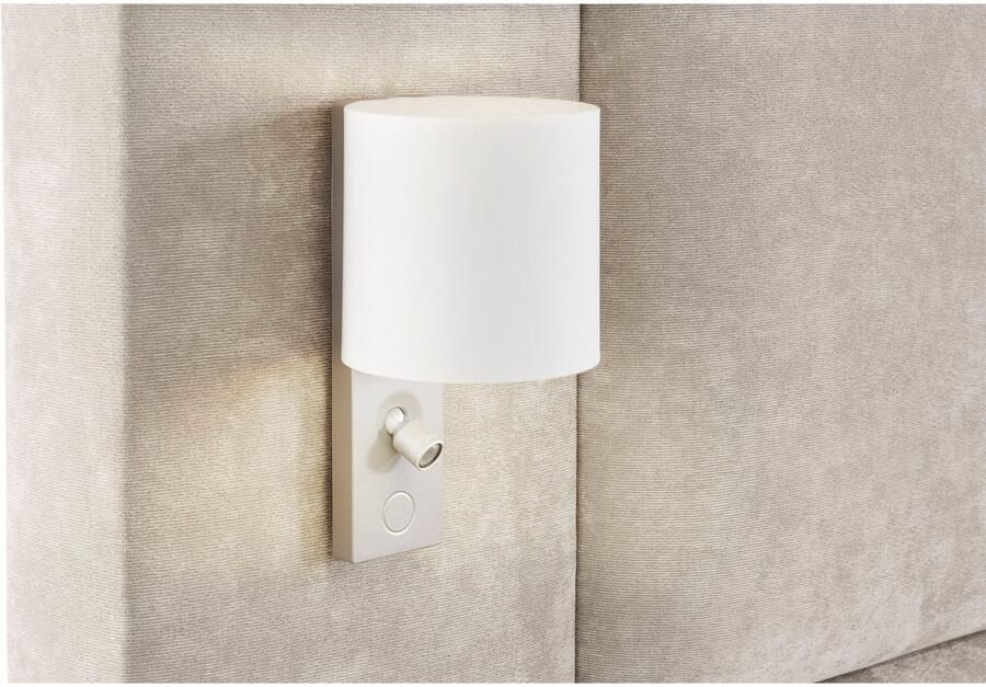 COLLECTION AB Boxspring Copenhagen inclusief bedkist topmatras naar keuze met ledverlichting - Foto 8