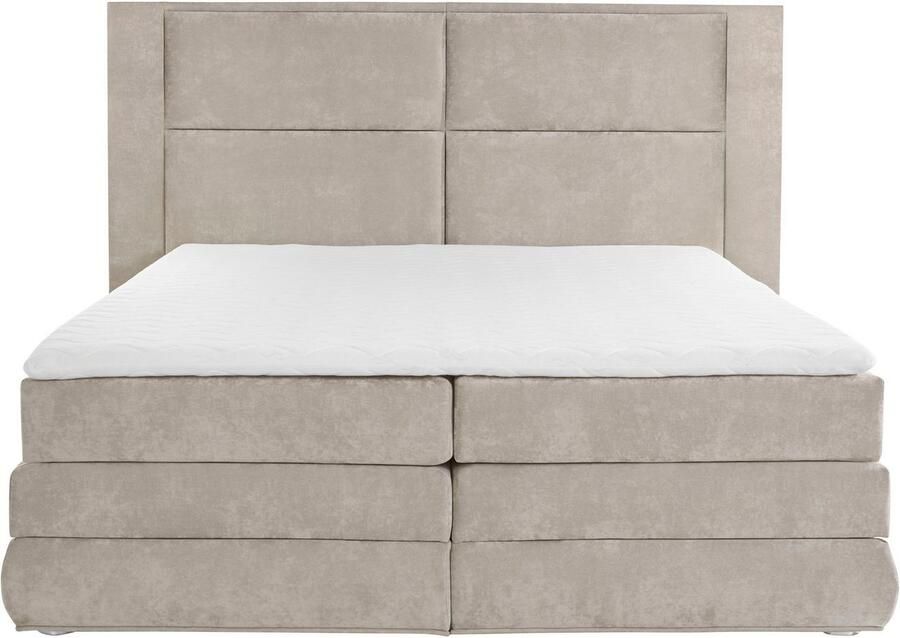 COLLECTION AB Boxspring Copenhagen inclusief bedkist topmatras naar keuze met ledverlichting - Foto 7