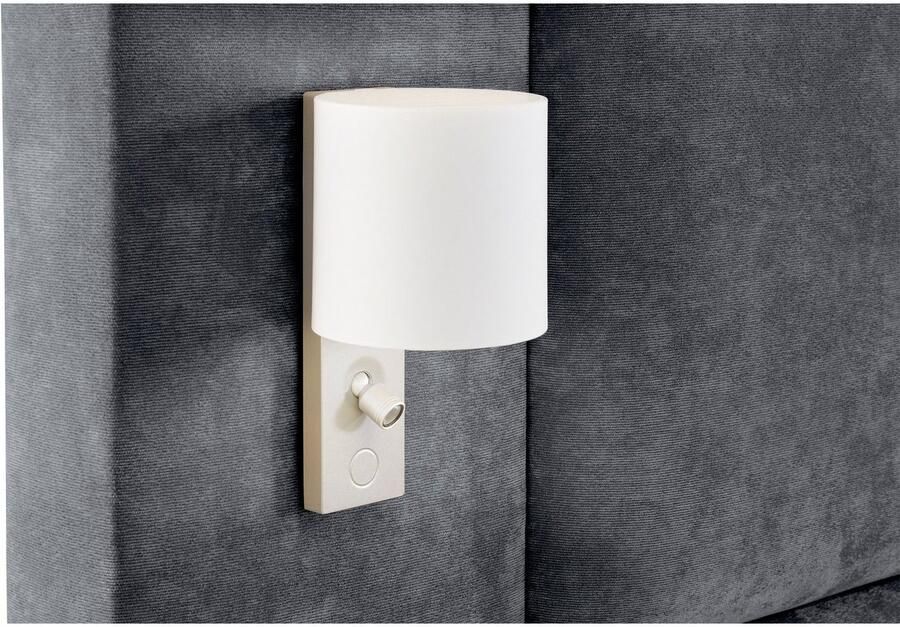 COLLECTION AB Boxspring Copenhagen inclusief bedkist topmatras naar keuze met ledverlichting - Foto 9