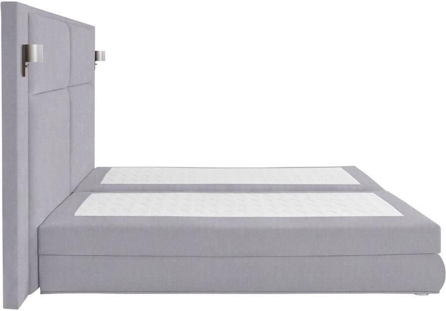 COLLECTION AB Boxspring Copenhagen inclusief bedkist topmatras naar keuze met ledverlichting - Foto 9