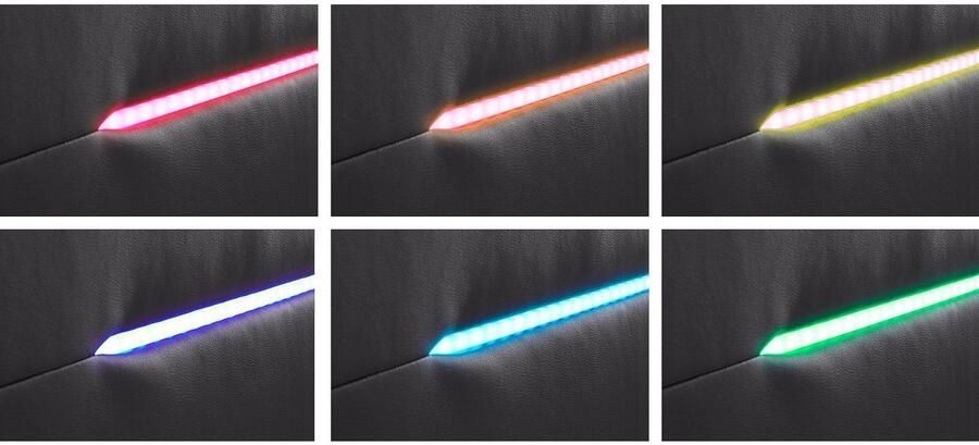 COLLECTION AB Boxspring London inclusief topper en kussens met LED-verlichting Boxspringbed verkrijgbaar in 90cmx200cm 140cmx200cm & 180cmx200cm - Foto 7