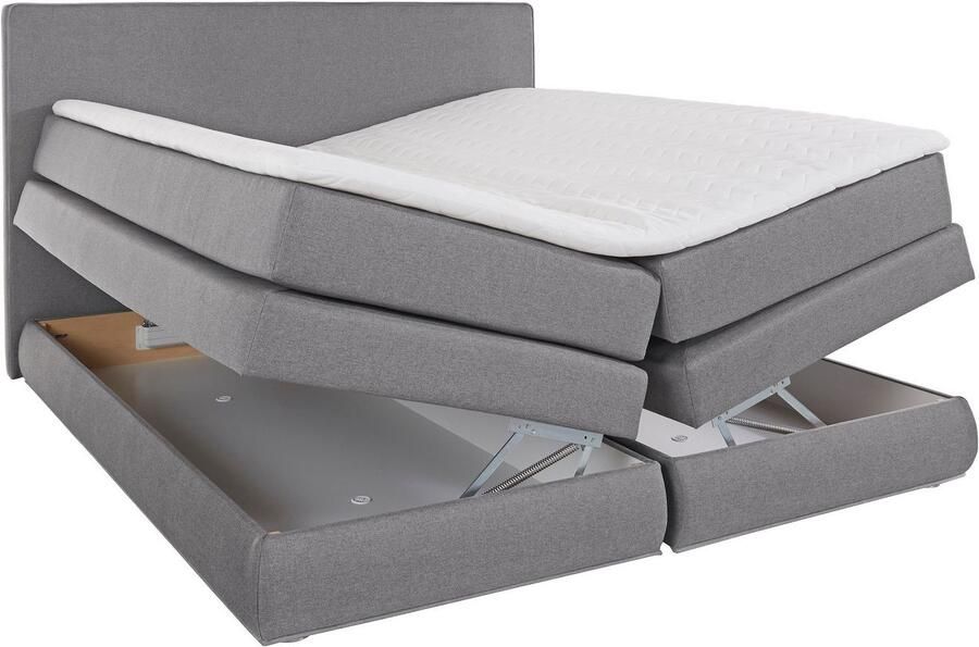 COLLECTION AB Boxspring Ninoni incl. bedlade topper en optioneel met led-verlichting - Foto 10