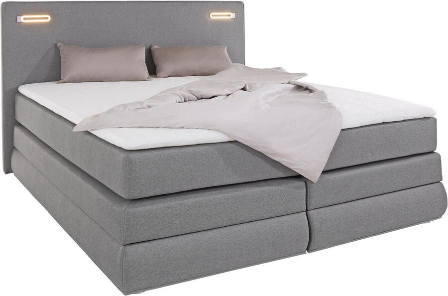 COLLECTION AB Boxspring Ninoni incl. bedlade topper en optioneel met led-verlichting - Foto 11