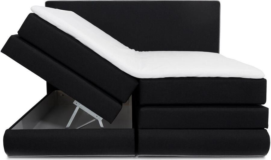 COLLECTION AB Boxspring Ninoni incl. bedlade topper en optioneel met led-verlichting - Foto 6