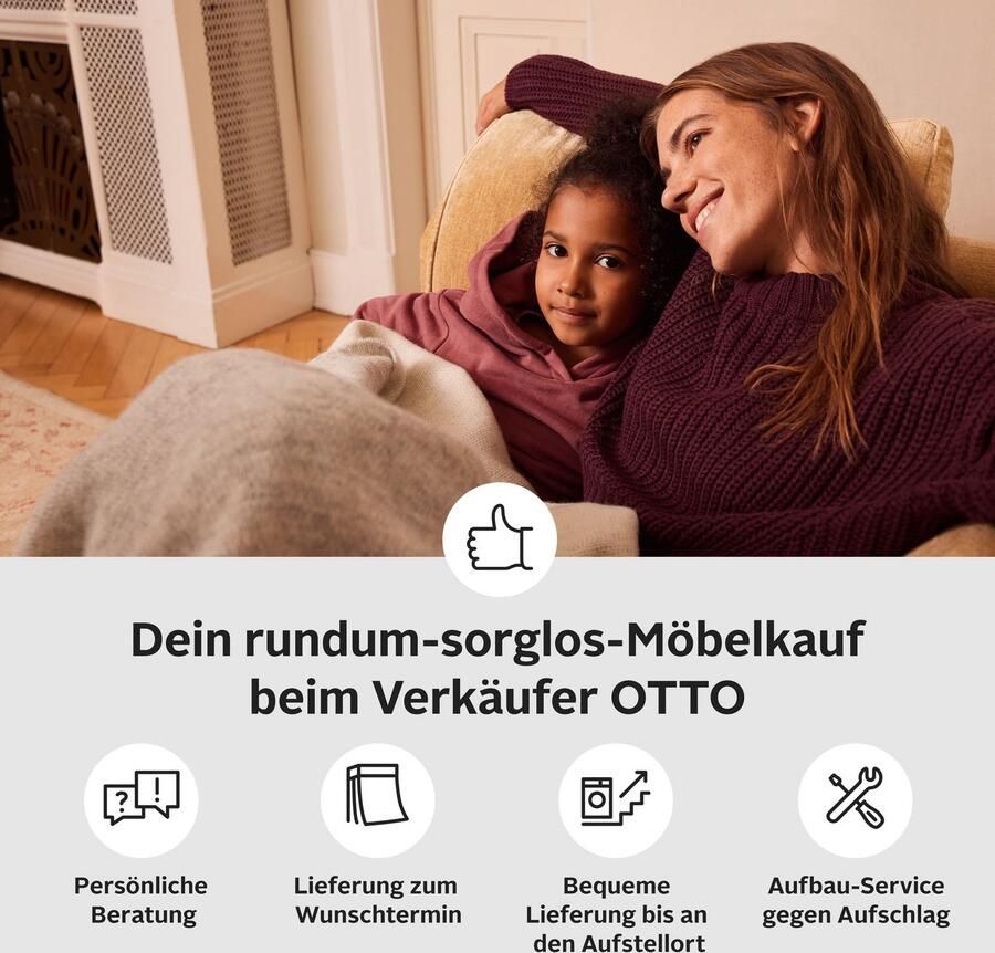 COLLECTION AB Boxspring Ninoni incl. bedlade topper en optioneel met led-verlichting - Foto 3