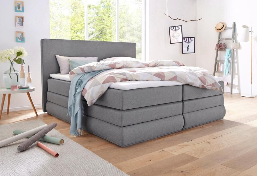 COLLECTION AB Boxspring Ninoni incl. bedlade topper en optioneel met led-verlichting - Foto 8