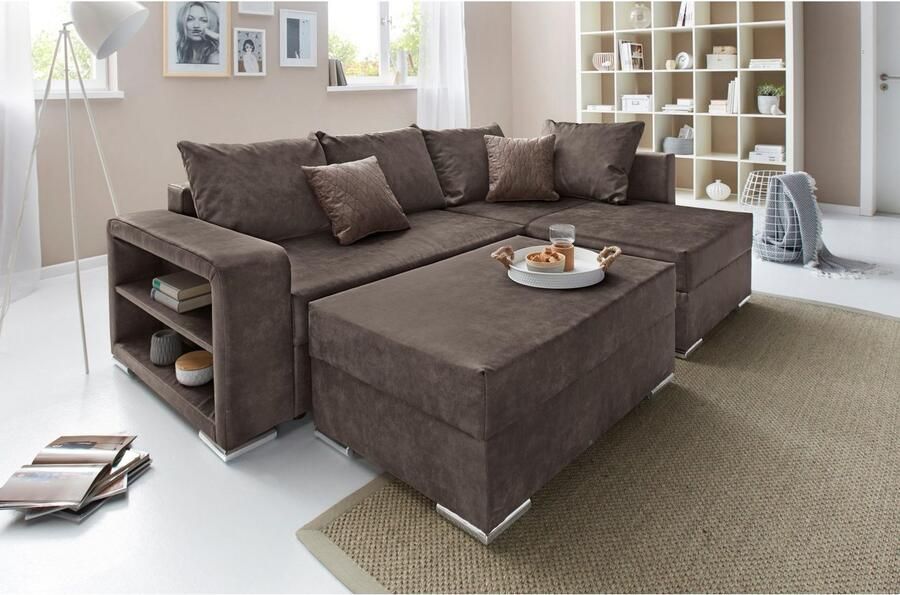 COLLECTION AB Hocker John Vrij in de ruimte te plaatsen optioneel met bonellfeder - Foto 3