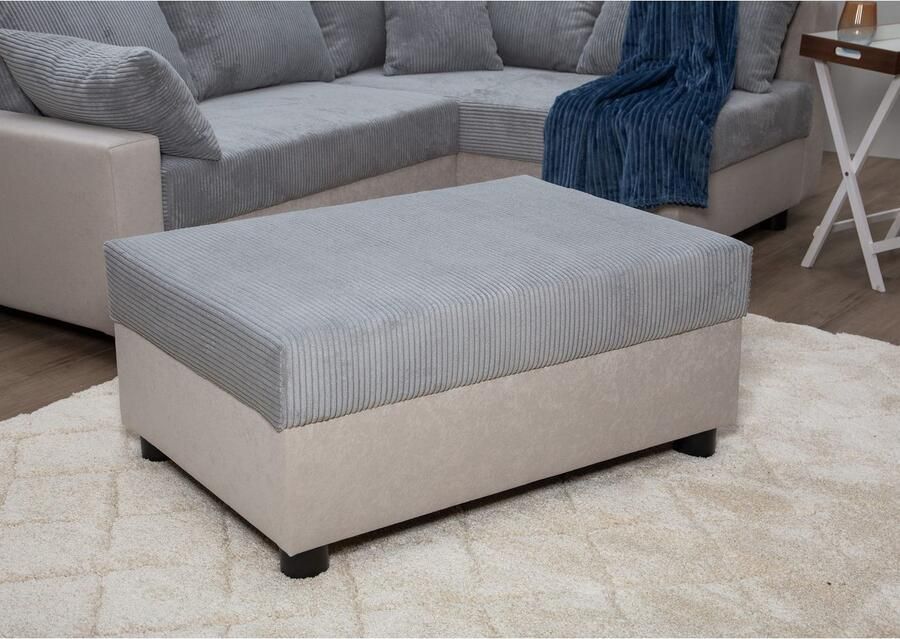 COLLECTION AB Hocker Parma Vrij te plaatsen comfortabele bonellfeder individueel combineerbaar - Foto 3