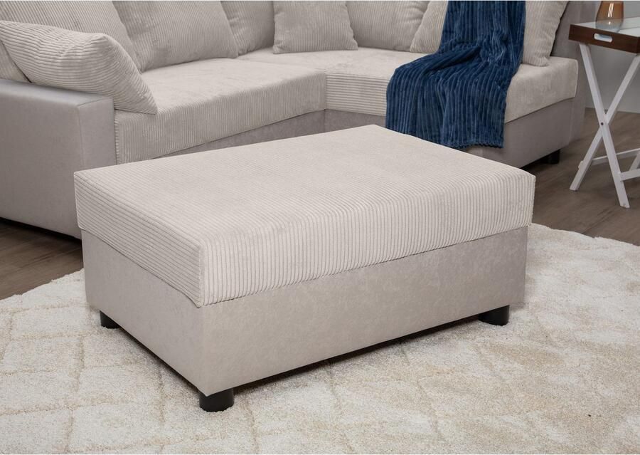 COLLECTION AB Hocker Parma Vrij te plaatsen comfortabele bonellfeder individueel combineerbaar - Foto 3