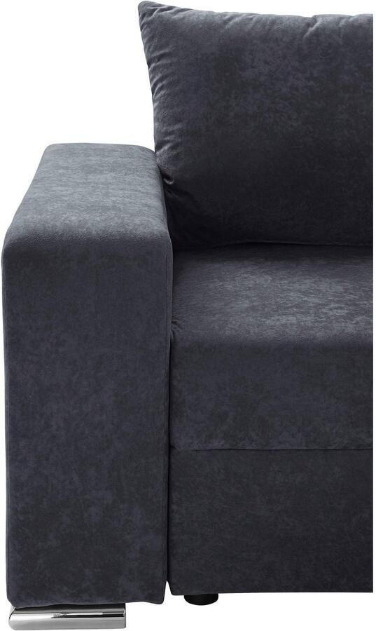 COLLECTION AB Hoekbank John L-vorm inclusief bedfunctie en bedkist - Foto 6