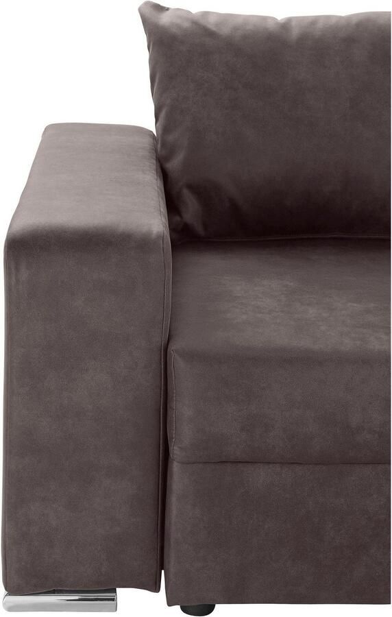 COLLECTION AB Hoekbank John L-vorm inclusief bedfunctie en bedkist - Foto 4