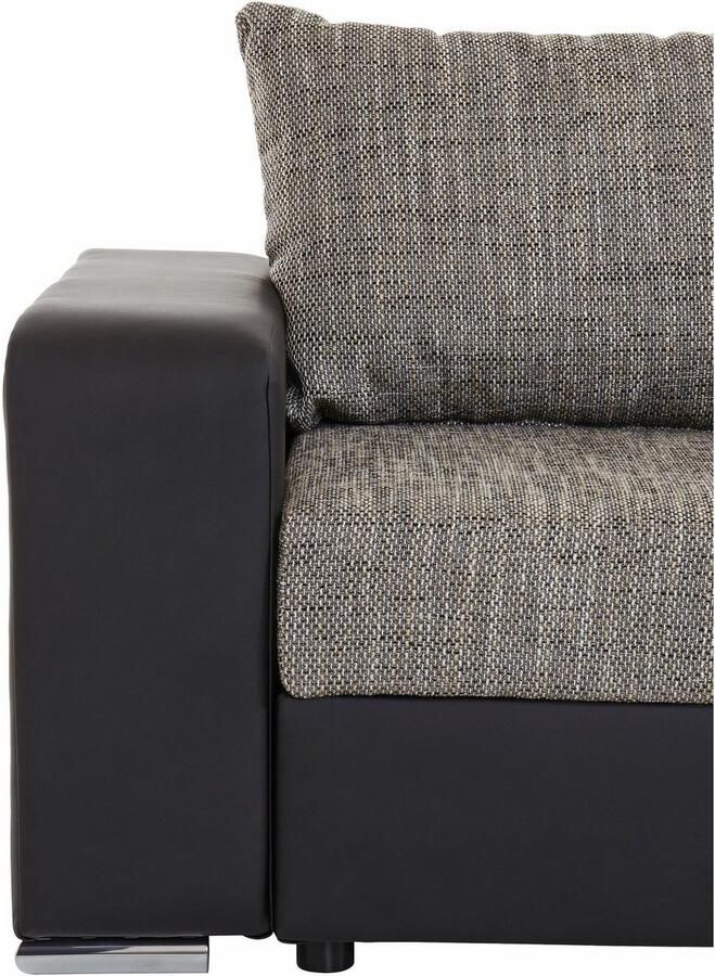 COLLECTION AB Hoekbank John L-vorm met slaapfunctie naar keuze met binnenvering - Foto 2