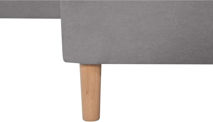 COLLECTION AB Hoekbank L-model Hoekbank ottomane aan de rechterzijde monteerbaar comfortabele Bonnell-pocketvering - Foto 5