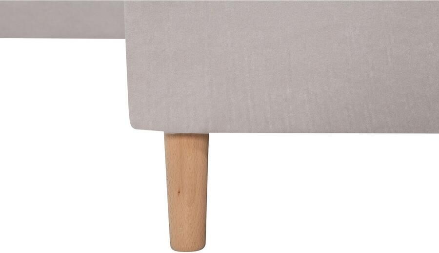 COLLECTION AB Hoekbank L-model Hoekbank ottomane aan de rechterzijde monteerbaar comfortabele Bonnell-pocketvering - Foto 5