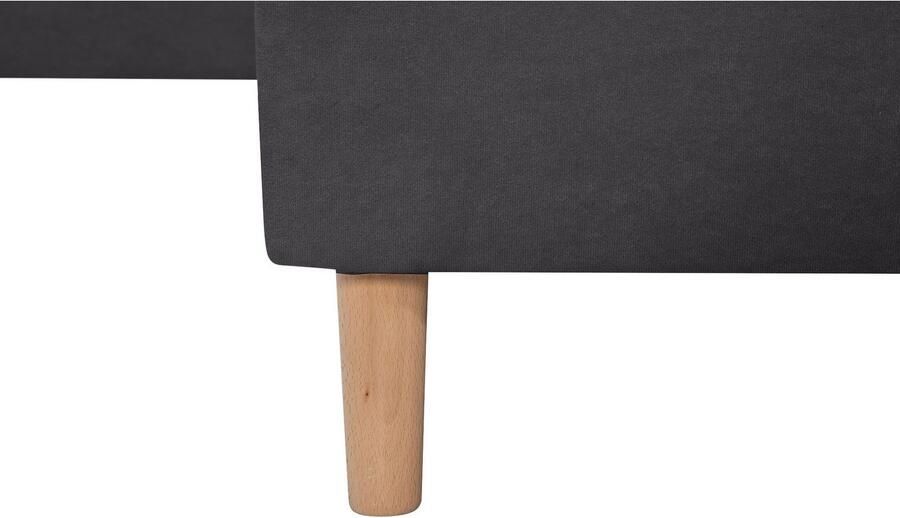 COLLECTION AB Hoekbank L-model Hoekbank ottomane aan de rechterzijde monteerbaar comfortabele Bonnell-pocketvering - Foto 5