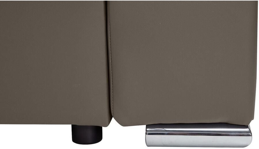 COLLECTION AB Hoekbank L-model Regalarmleuning met LED RGB verlichting bedfunctie en bedbox - Foto 7