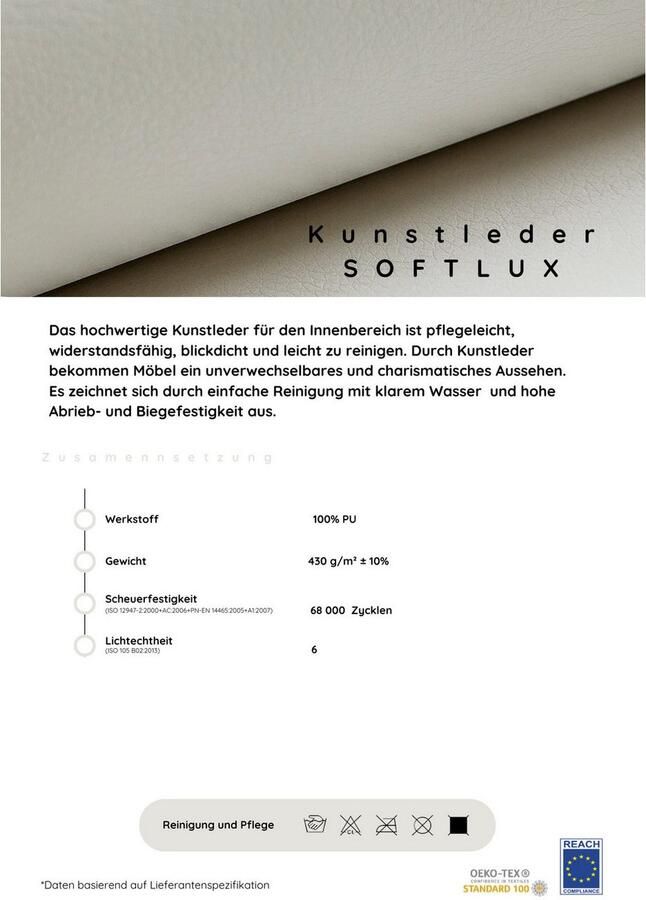 COLLECTION AB Hocker Parma Vrij te plaatsen comfortabele bonellfeder individueel combineerbaar