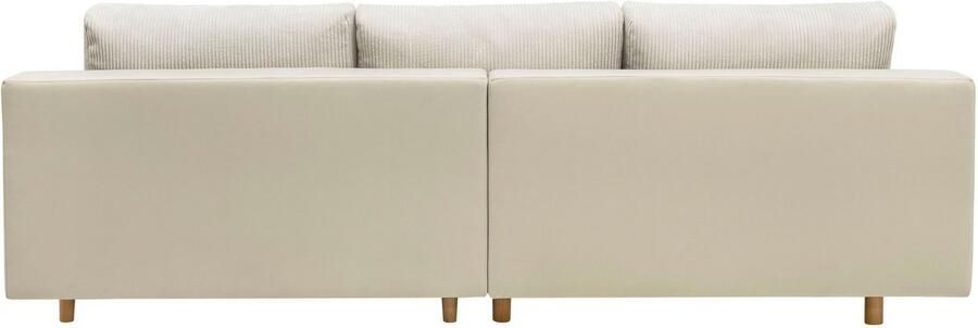 COLLECTION AB Hoekbank Mandela L-vorm met slaapfunctie en bedkist - Foto 7