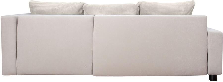 COLLECTION AB Hoekbank Parma L-vorm met slaapfunctie en bedlade inclusief kussens bonell-federkern - Foto 11