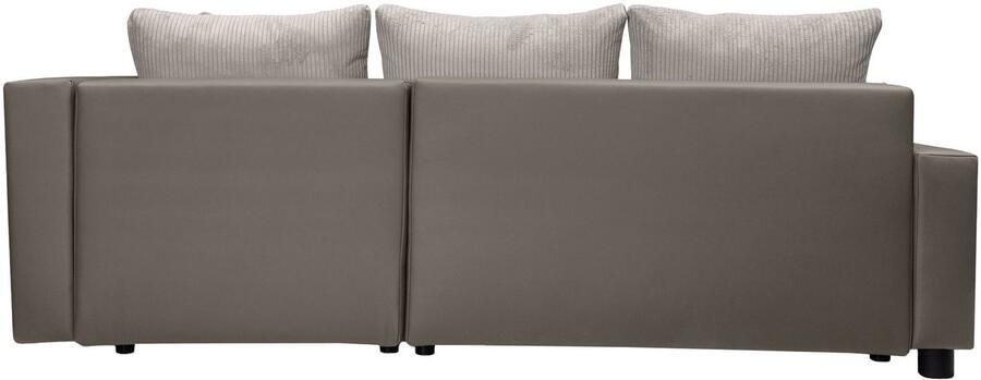 COLLECTION AB Hoekbank Parma L-vorm met slaapfunctie en bedlade inclusief kussens bonell-federkern - Foto 11