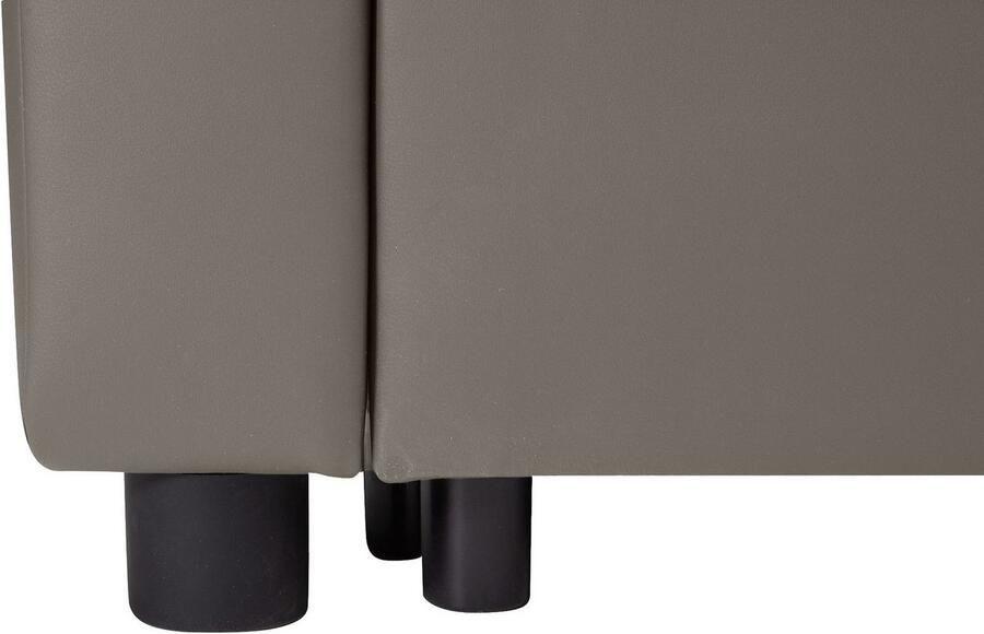 COLLECTION AB Hoekbank Parma L-vorm met slaapfunctie en bedlade inclusief kussens bonell-federkern - Foto 6