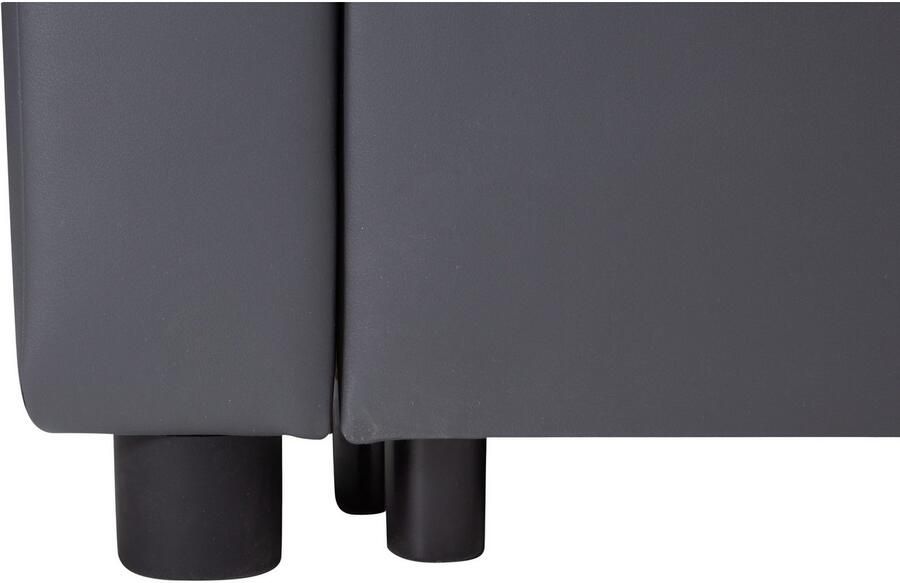 COLLECTION AB Hoekbank Parma L-vorm met slaapfunctie en bedlade inclusief kussens bonell-federkern - Foto 6