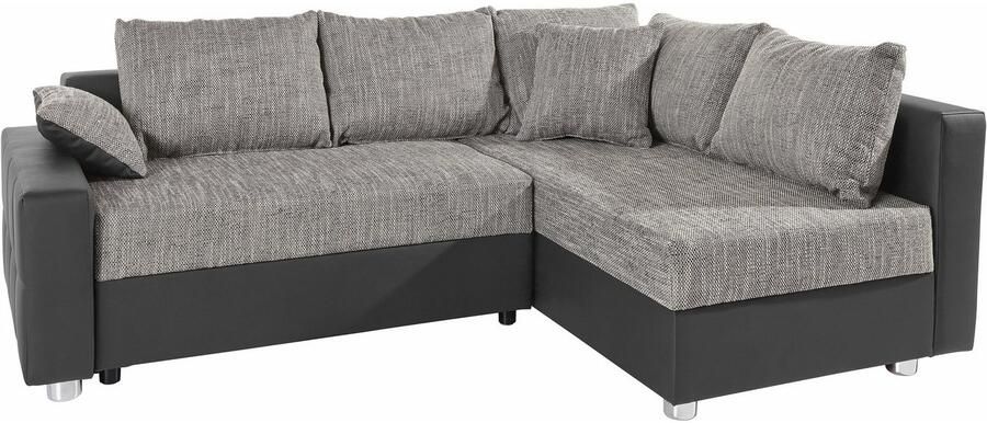 COLLECTION AB Hoekbank Parma L-vorm met slaapfunctie en binnenvering - Foto 11