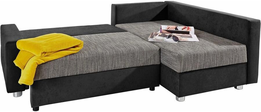 COLLECTION AB Hoekbank Parma L-vorm met slaapfunctie en binnenvering - Foto 3