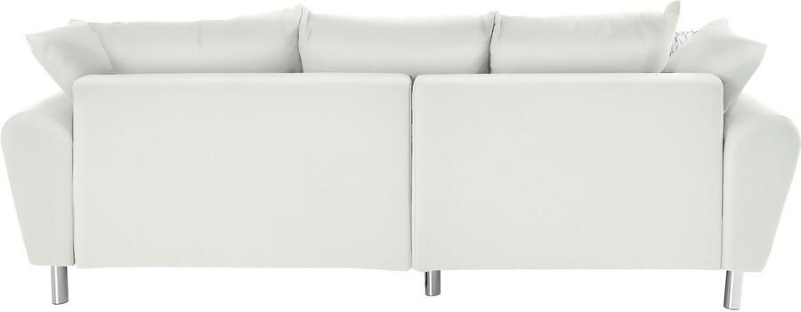 COLLECTION AB Hoekbank Rada L-vorm inclusief hocker slaapfunctie en binnenvering - Foto 12