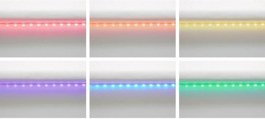 COLLECTION AB Hoekbank Relax L-vorm inclusief slaapfunctie binnenvering naar keuze met rgb-ledverlichting - Foto 15